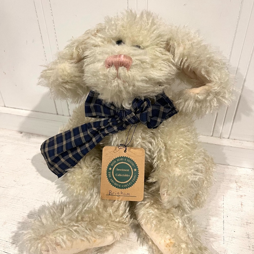 Boyd’s Bears Collectible “Brigham” Plush Bunny with Tags